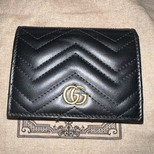 GUCCI Marmont Card Case Wallet